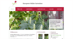 Desktop Screenshot of hp-mueller-gartenbau.ch