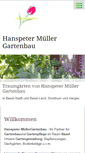 Mobile Screenshot of hp-mueller-gartenbau.ch